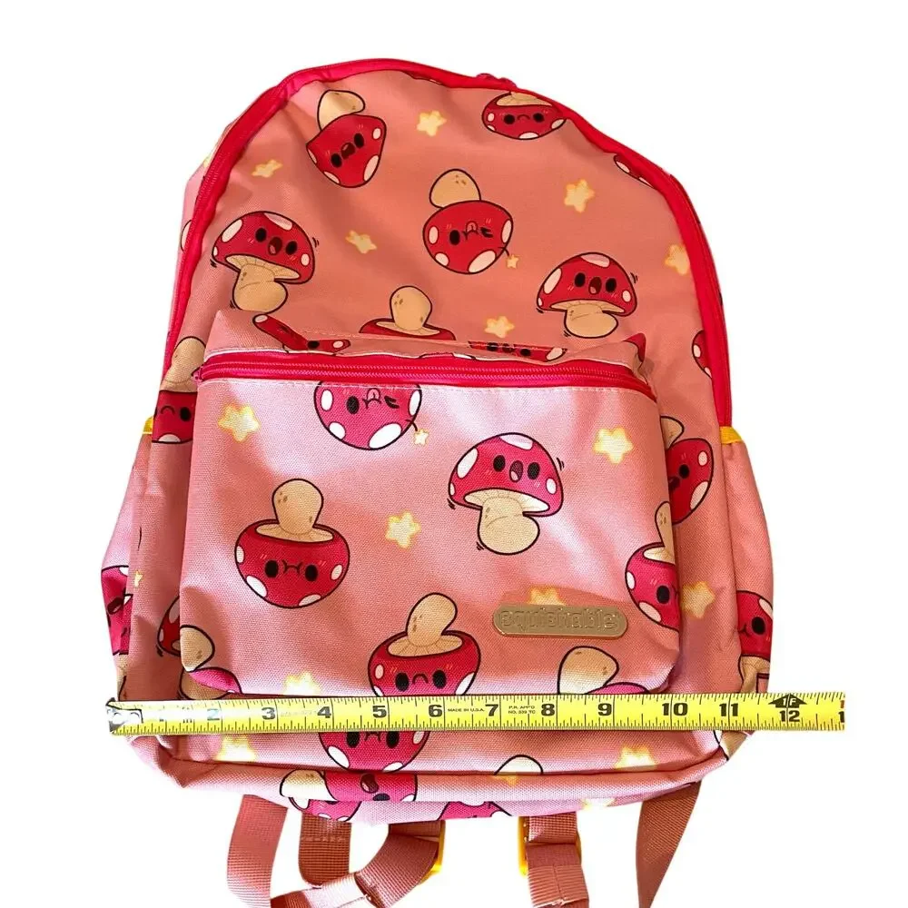 Squishable Pink Mushroom Backpack - Girls Child's Kids New with Tags